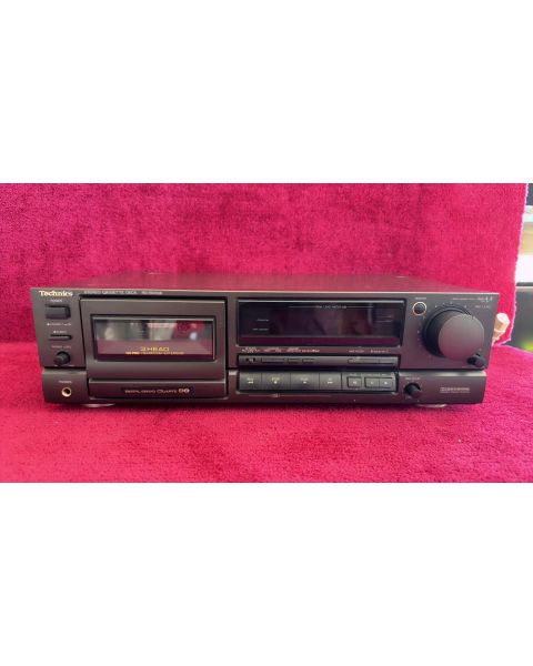Technics RS-BX 606 Tape Deck Stereo Cassette Deck Class AA 3 Head *2xPermalloy-, Tonkopf, 1x Ferrit-, Doppelspalt-Löschkopf
