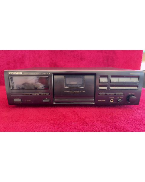 PIONEER CT-S430S Stereo Kassetten Deck *Dolby S NR, Super Auto BLE