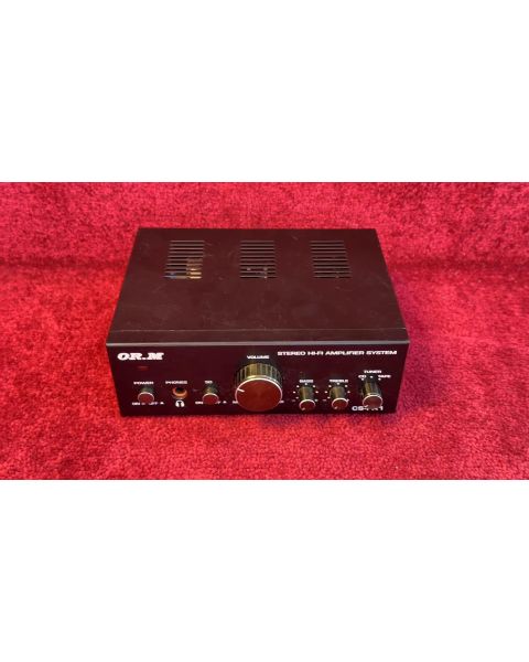 O.RM CS-PA1 Stereo Verstärker *2x 50 Watt, 3x Chinch Input