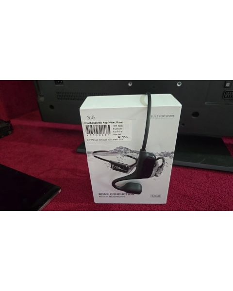 Knochenschall Kopfhörer,Bone Conduction Sport Kopfhörer 32 GB Speicher IPX8 *MP3 32Gb , Bluetooth, Kopfhörer, Headset 