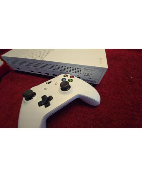 Microsoft Xbox One S  Spielekonsole - Weiß *500GB , Laufwerk , HDMI, 1x orig Controller