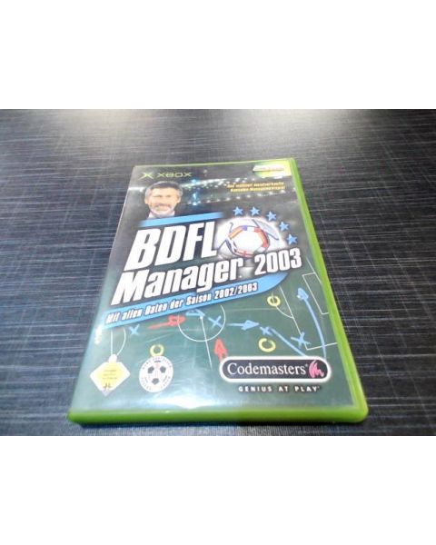 BDFL Manager 2003  Xbox