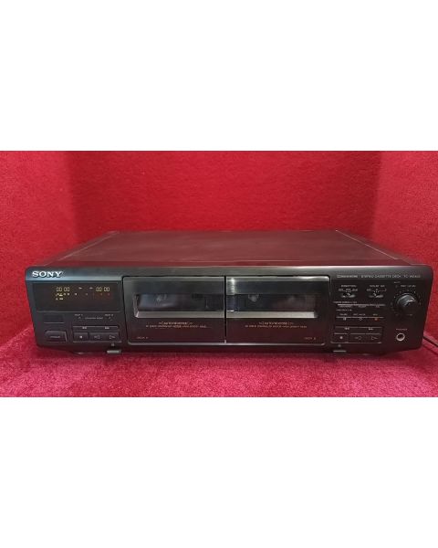 Sony TC WE-405 Kassettendeck *Doppelkassette, Dolby BC, Autoreverse