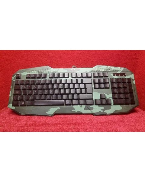 Trust Gaming Camouflage Tastatur 