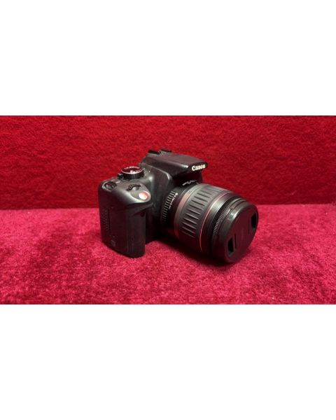 Canon EOS 350D  *18-55mm objektiv, 2 Akkus, + Ladegeräte, Tasche / Stativ