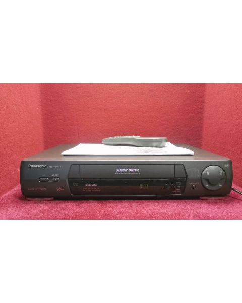 Panasonic Hifi VHS-Player NV-HD 640 *6-Kopf-VHS, -Videorecorder, HiFi-Stereo, SCART/CHINCH