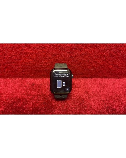 Apple Watch Serie 7 Nike Ed. *Watch OS 10.4, 45 mm, 4G  WiFi   BT , Mängel Optik Displ.