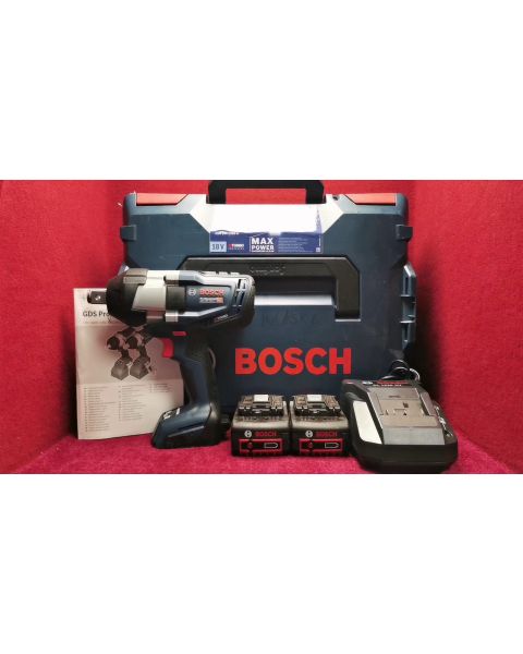 Bosch GDS 18V-1050H   *2x Akkus, mit Ladegerät