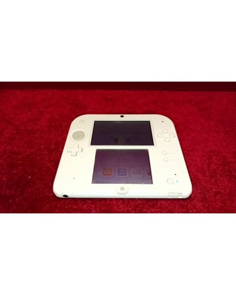 Nintendo 2DS Rot/ weiß *3DS Spiele in, 2D spielen, Wifi, Touchscreen