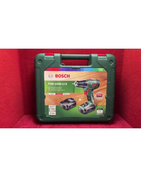 Bosch psr 1440 li-2 *+2akkus , 34Nm, 14,4 Volt , 1,5 Ah