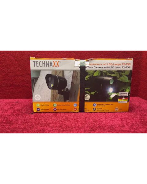 technaxx Camera HD 720 TX-106 *HD 720p, 1280x720 Pixel, Micro SD , LED 150 Lumen 