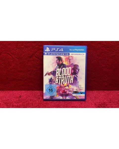 Blood & Truth PS4