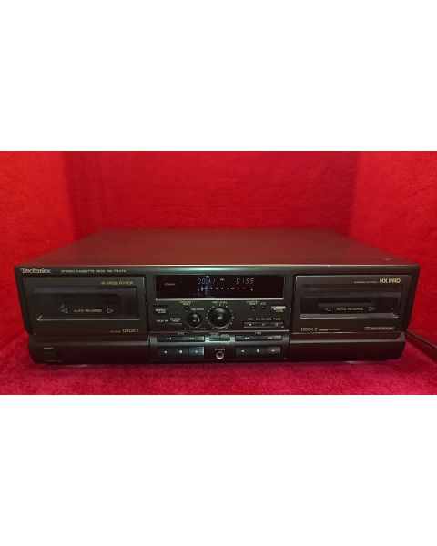 Technics RS-TR474 Tapedeck *Doppelkassette, Auto Reverse, HX Pro