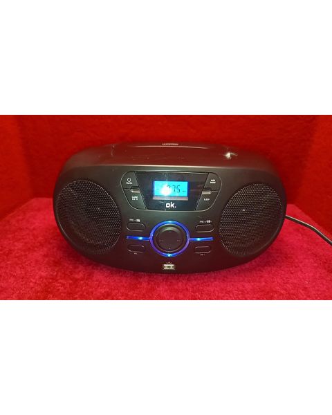 OK Boombox *Radio, CD, USB, Aux