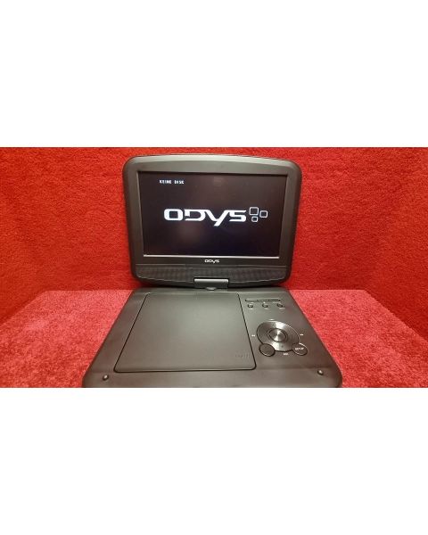 Odys Furo Portable DVD Player *9 Zoll, 12V Auto Adapter, Akku Betrieben, SD Slot / USB