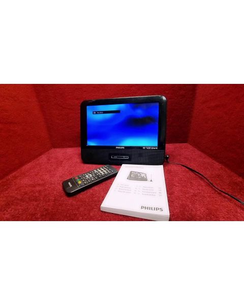 Philips PD9003/12 Tragbarer DVD Player  *mit Akku , 9 Zoll , USB