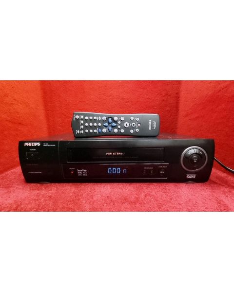 PHILIPS VR 600 VHS Videorecorder *Chinch, Scart, 6 Kopf Hifi Stereo