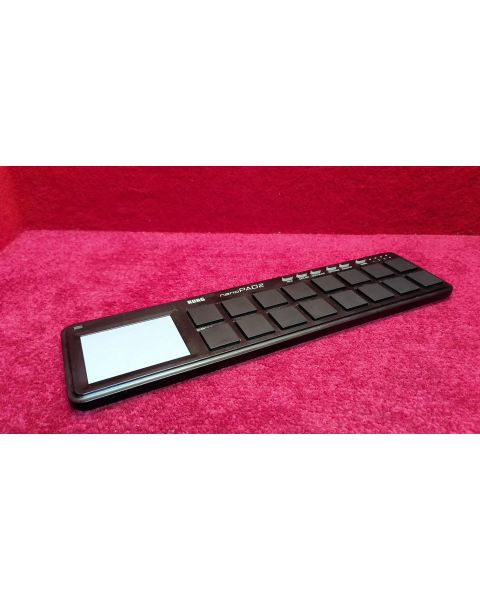Korg NanoPad 2 USB Midi Controller *16 Trigger-Pads m., 4 Velocity-Kurven, X-Y-Pad, USB