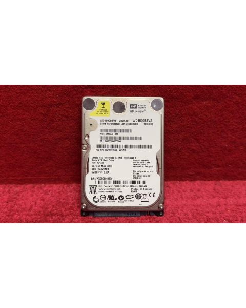 WD Scorpio S-ATA HDD 2.5 Zoll *160 GB