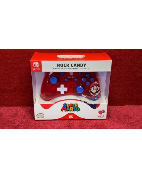 PDP Rock Candy Wired Controller Mario Theme for Nintendo Switch *für Nintendo , Switch