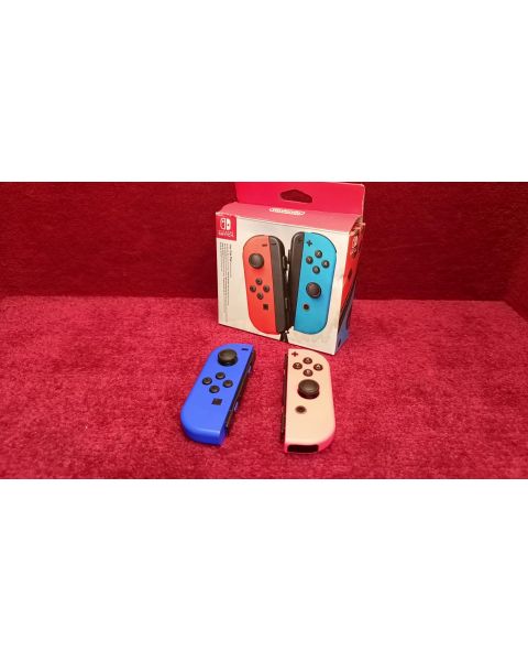Nintendo Joy- Con Pair Bedienelemente *HD-Vibration, Rot/ Blau