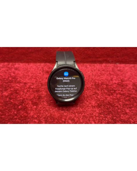 Samsung Galaxy Watch5 Pro, Runde Bluetooth Smartwatch, Wear OS, Outdoor-Fitnessuhr, Fitness-Tracker, 45 mm, Tita *Wear OS, BT, 45 mm, Fitness Tracker