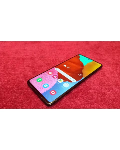 Samsung Galaxy A51 Android , 4 Kameras, 6,5 Zoll Super AMOLED Display, 128 GB/4 GB RAM, Dual SI *ANDROID 13, 128 Gigabyte , 4G  WiFi   BT , 6,4 Zoll 