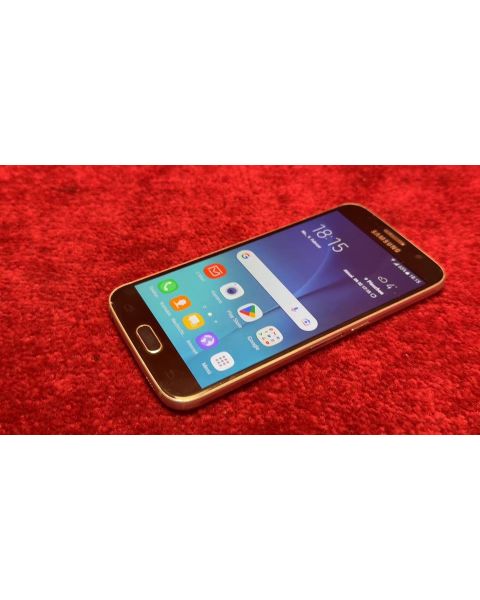Samsung Galaxy S6 SM-G920F 32GB Amoled Display 4G BT NFC Wifi Black *ANDROID 7, 32 Gigabyte, 4G  WiFi   BT , 5 Zoll 