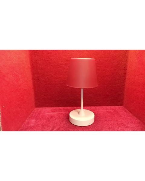 LivarnoLUX LED Tischlampe schnurlos 3,8Watt LED Akku *mit 3 Schirmen, AKKU, Laden per USB