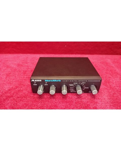 Alesis NanoVerb *Multieffektgerät,  Effects Processor, , 18 Bit Digital, Anleitung Netzteil