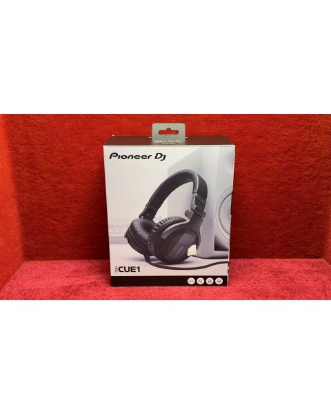 Pioneer DJ HDJ-CUE1 kabelgebundene On-Ear-Kopfhörer mit Kabel - schwarz *On Ear, kabelgebunden