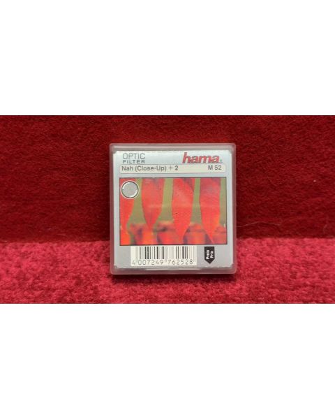 Hama Nah (Close-up) +2 M52 52mm (XX II) Nahlinse 52mm *33-50 mm
