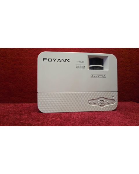 LED Beamer Poyank P18 Mini Projector *HDMI , USB , VGA, SD inputs
