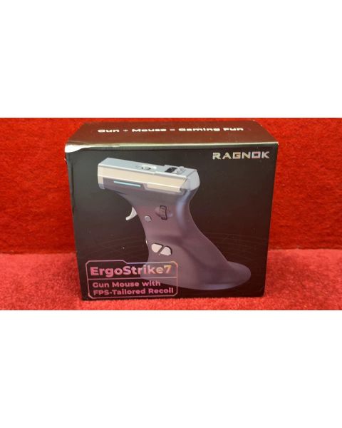 Ragnok ErgoStrike 7 Next-Gen FPS Gaming Maus mit Rückstoßsimulation *BT oder Dongle, in OVP