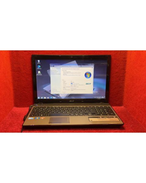 Acer Aspire 5741G-334g50mn AMD Radeon HD5470 DVD Laufwerk *WINDOWS 7, 4 GB Ram, 500 Gb HDD, Mängel: Akku