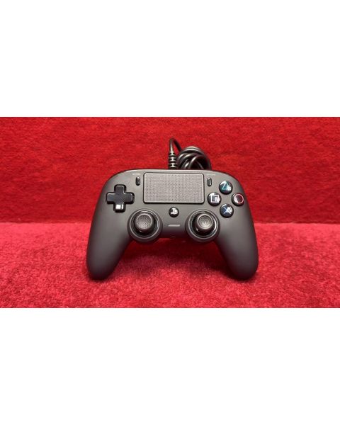 Nacon Wired Compact Controller PS4 PC Schwarz Kabelgebunden Geprüft *USB