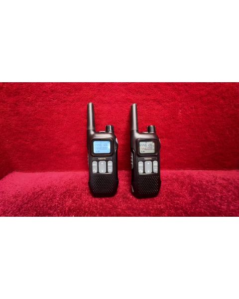 Radioddity PR-T1 PMR446 Walkie Talkie * Set mit LC-Display,, mit Akku / Micro USB, 4KM Reichweite, , 16 Kanäle PMR446