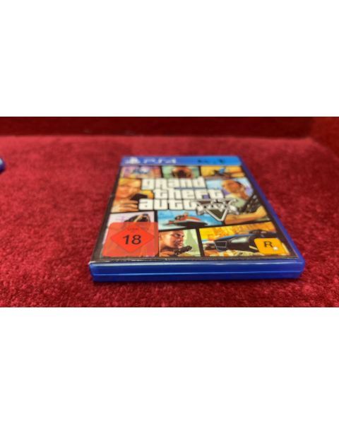 PS4 Playstation 4 Spiel GTA 5 Grand Theft Auto V mit Anleitung und Landkarte *SONY, Playsatation, PS4
